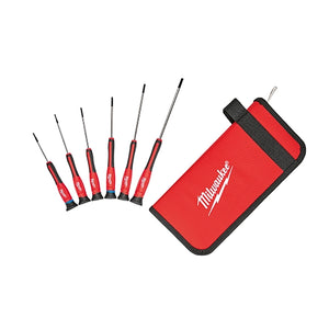 Milwaukee 48-22-2606 6 PC Precision Screwdriver Set w/ Case (Open Box)