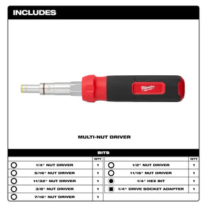 Milwaukee 48-22-2920 Multi-Nut Driver