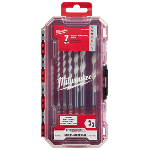 Milwaukee 48-20-8899 7PC Impact Duty Multi-Material Drill Bit Set (Open Box)