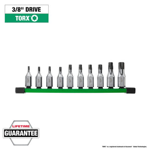 Milwaukee 48-22-9531 10PC 3/8" Drive TORX® Bit Socket Set