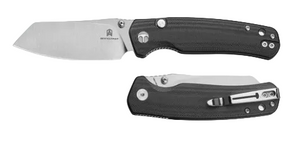 Bestechman BMK24B Cicada's Wing-G10, Black, 10Cr15CoMoV, Satin