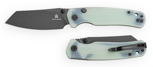Bestechman BMK24A Cicada's Wing-G10, Jade, 10Cr15CoMoV, Black Finish