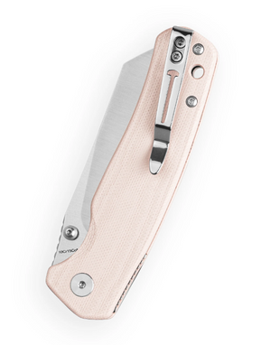 Bestechman BMK24C Cicada's Wing-G10, Champagne, 10Cr15CoMoV, Satin