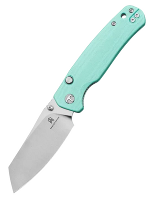 Bestechman BMK24D Cicada's Wing-G10, Light Blue, 10Cr15CoMoV, Satin