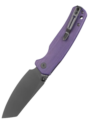 Bestechman BMK24F Cicada's Wing-G10, Purple, 10Cr15CoMoV, Black PVD
