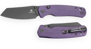 Bestechman BMK24F Cicada's Wing-G10, Purple, 10Cr15CoMoV, Black PVD