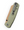 Bestechman BMK24H Cicada's Wing-G10, OD Green, 10Cr15CoMoV, Gold PVD