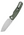 Bestechman BMK24-M-2 Cicada's Wing-Micarta, Green, 10Cr15CoMoV, Satin