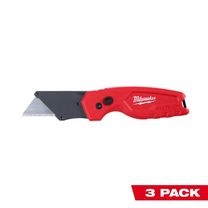 Milwaukee 48-22-1522 3PK FASTBACK Compact Folding Utility Knife