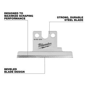 Milwaukee AIR-TIP Debris Scraper Blade 3PC