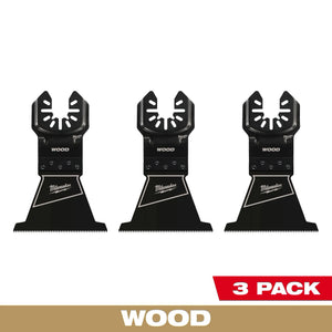 Milwaukee 49-25-1113 OPEN-LOK™ 2-1/2" HCS Wood Multi-Tool Blades (3 PK)
