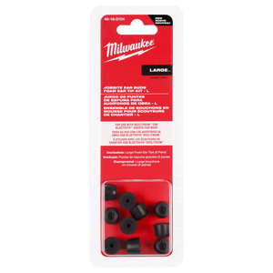 Milwaukee 49-16-0104 Jobsite Earbuds Foam Ear Tip Kit - L