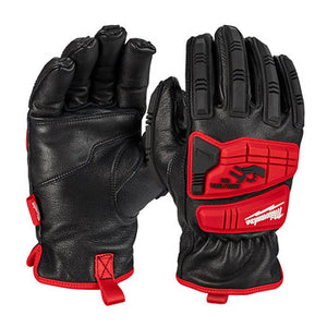 Milwaukee 48-22-8780C 6PC Impact Cut Level 5 Goatskin Leather Gloves - S