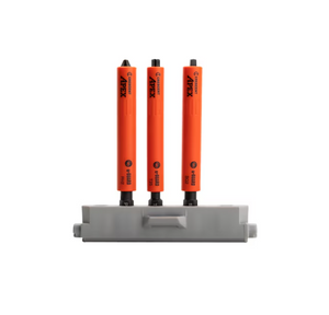 Crescent CAUGB3BR-3 3-Piece, 1/4", Phillips/Square/Torx Impact Driver Bit Set