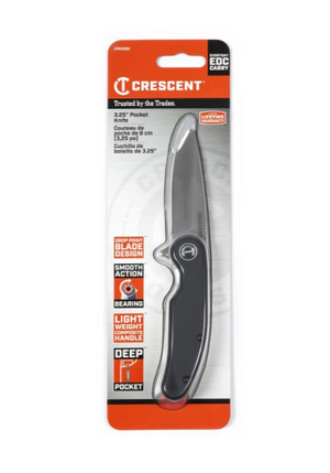 Crescent CPK325C Tradesman 3.25 in. Pocket Knife Composite Handle