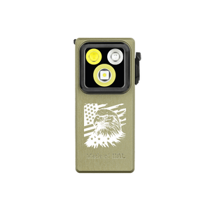 OLIGHT Oclip Ultra Light with Flood, Spot, and UV Modes - Freedom Tools Edition