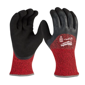 Milwaukee 48-73-7944B 12PC Cut Level 4 Winter Insulated Dipped Gloves - XXL