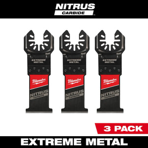 Milwaukee 49-25-1563 NITRUS™ Carbide Extreme Metal Multi-Tool Blade (3 PK)