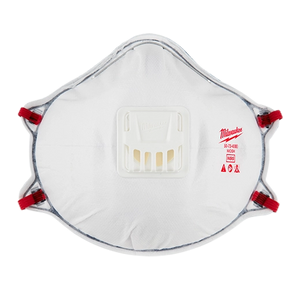 Milwaukee 48-73-4001 N95 Multi-Purpose Valved Respirator with Gasket