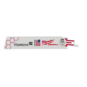Milwaukee 48-00-5782 5PC 6" 14 TPI The Torch SAWZALL Blades