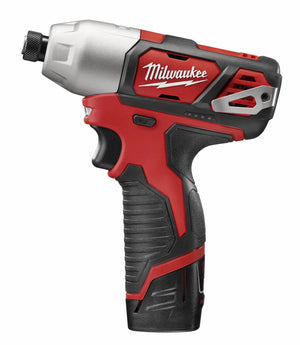 Milwaukee 2462-22 M12™ ¼” Hex Impact Driver Kit