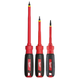 Milwaukee 48-22-2203 Insulated Screwdriver Set 3PC - Steel - 10 in
