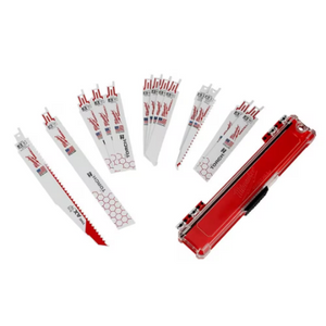 Milwaukee 49-22-3313 SAWZALL Wood & Metal Bi-Metal Reciprocating Blade Set 13PC