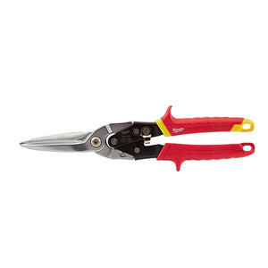 Milwaukee 48-22-4537 Long Cut Straight Aviation Snips (Open Box)