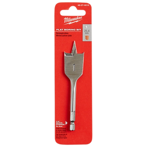 Milwaukee 48-27-0013 1" x 4.5" Flat Boring Bit