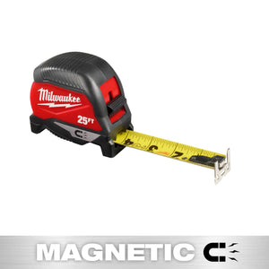 Milwaukee 48-22-1025M 25 ft. Magnetic Tape Measure
