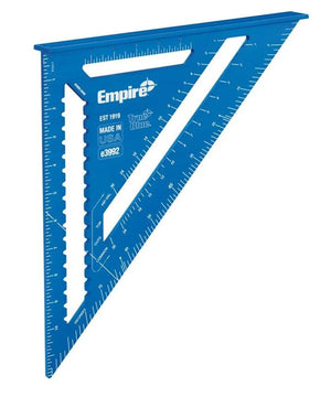 Empire E3992 Level 12 in. True Blue Laser Etched Rafter Square