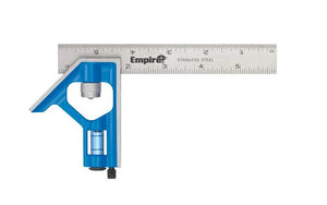 Empire E255P 6" Pocket Combination Square & 7" Polycast Rafter Square 2PC Kit