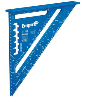 Empire E2994 Level 7 in. True Blue Laser Etched Rafter Square