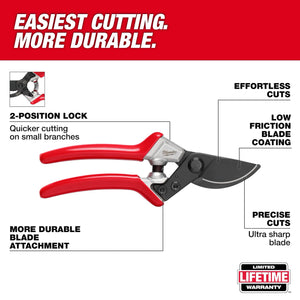 Milwaukee 48-22-9363 3/4 in. Carbon Steel Blade Bypass Hand Pruner (Open Box)
