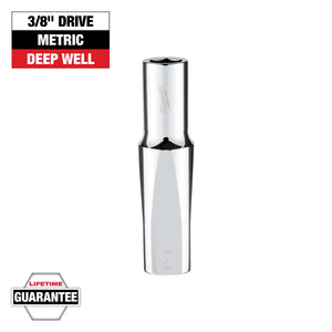 Milwaukee 45-34-9093 3/8" Drive 9mm Metric Deep Socket