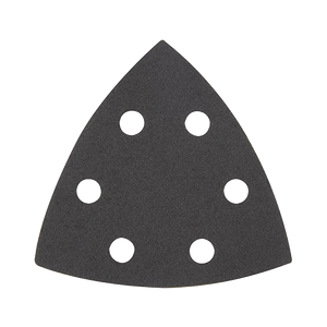 Milwaukee 49-25-2240 2-7/8" x 2-7/8" 240-Grit Triangle Detail Sanding Sheet 6PK
