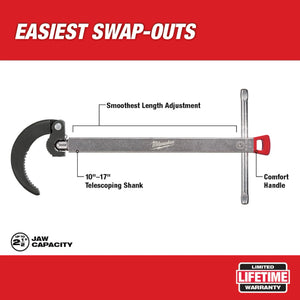 Milwaukee 48-22-7002 2.5 in. Basin Wrench