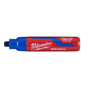 Milwaukee 48-22-3267 INKZALL Extra Large Chisel Tip Blue Marker