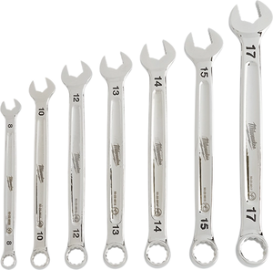 Milwaukee 48-22-9507 7pc Combination Wrench Set - Metric