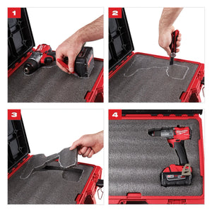 Milwaukee 48-22-8453 Low-Profile Foam Insert for PACKOUT™ Drawer Tool Boxes