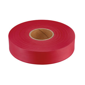Milwaukee 77-067 Red Flagging Tape - 1 in x 600 ft - 2 mil Thick (2 Pack)
