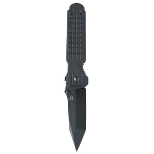 Fox Knives Predator Evolution Liner Lock Knife Black FRN (3.7" Black Niolox)
