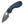 Kizer V2742A1 Microbe, Blue Aluminum, 14C28N, Gray Stonewashed