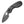 Kizer V2742A5 Microbe, Black & Gray Vortex Micarta, 14C28N, Gray Stonewashed