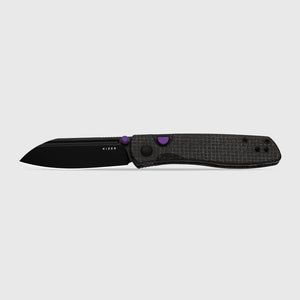Kizer V3698A1 Renissance, Black Micarta, N690, Black PVD