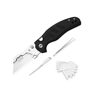 Kizer V3488.29JSA3 C01C Uti 1, Black G10, 5Cr15MoV, Bead Blasted