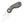 Kizer V2742A2 Microbe, Black Norplex Ultrex Micarta, 14C28N