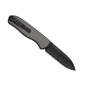 Kizer Ki3619BDA1 Drop Bear Zero, Dark Gray Aluminum, Elmax, Matte DLC Ultra