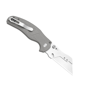 Kizer V3488.29JSA1 C01C Uti 1, Gray G10, 5Cr15MoV, Bead Blasted