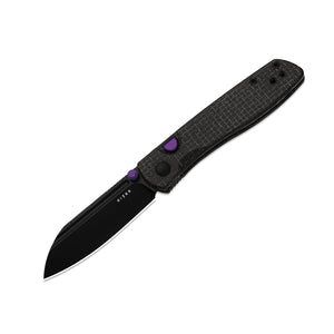 Kizer V3698A1 Renissance, Black Micarta, N690, Black PVD